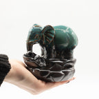 Backflow Incense Burner - Elephant at Pool – view 3