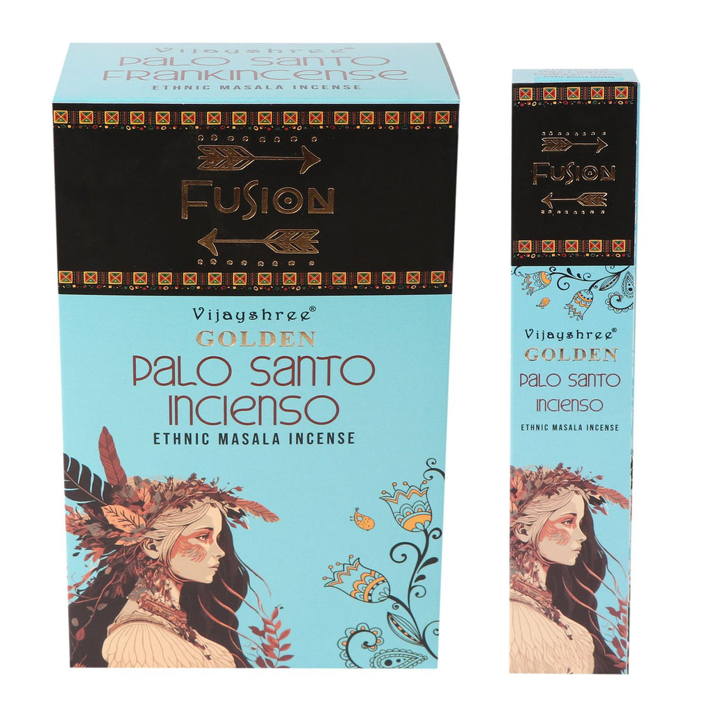 Golden Palo Santo and Frankincense Incense Sticks (15g) – view 6