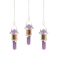 Violet Engine Pendulum - Amethyst
