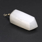 Selenite Obelisk Pendant – view 6