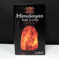 Natural Himalayan Salt Lamp with Base, 2-3 kg