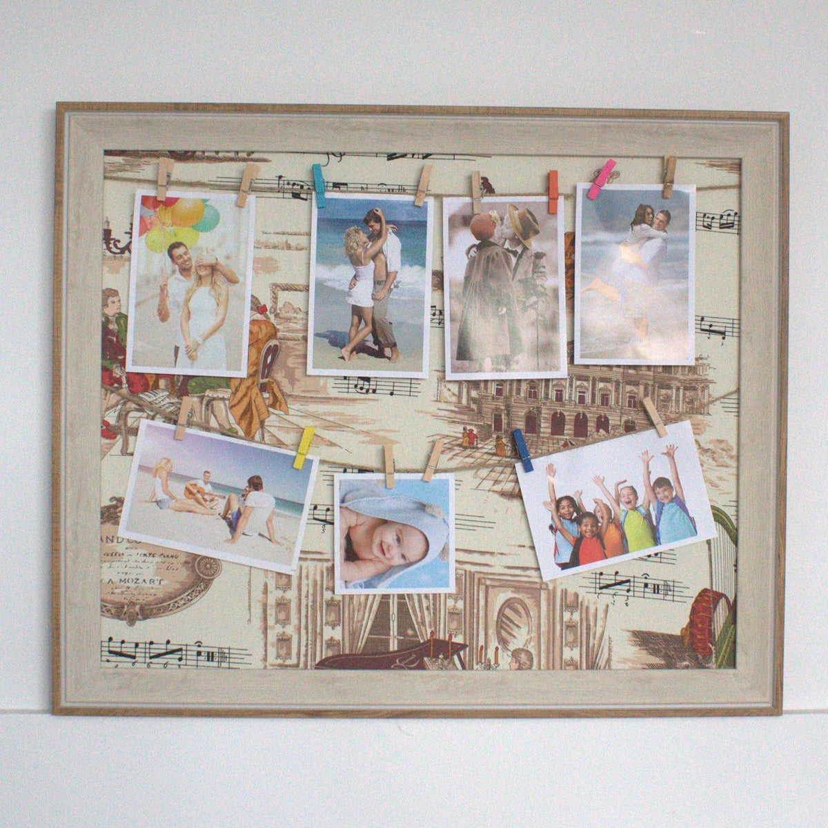 Large DIY Peg Photo Frame - Mozart Design – view 5