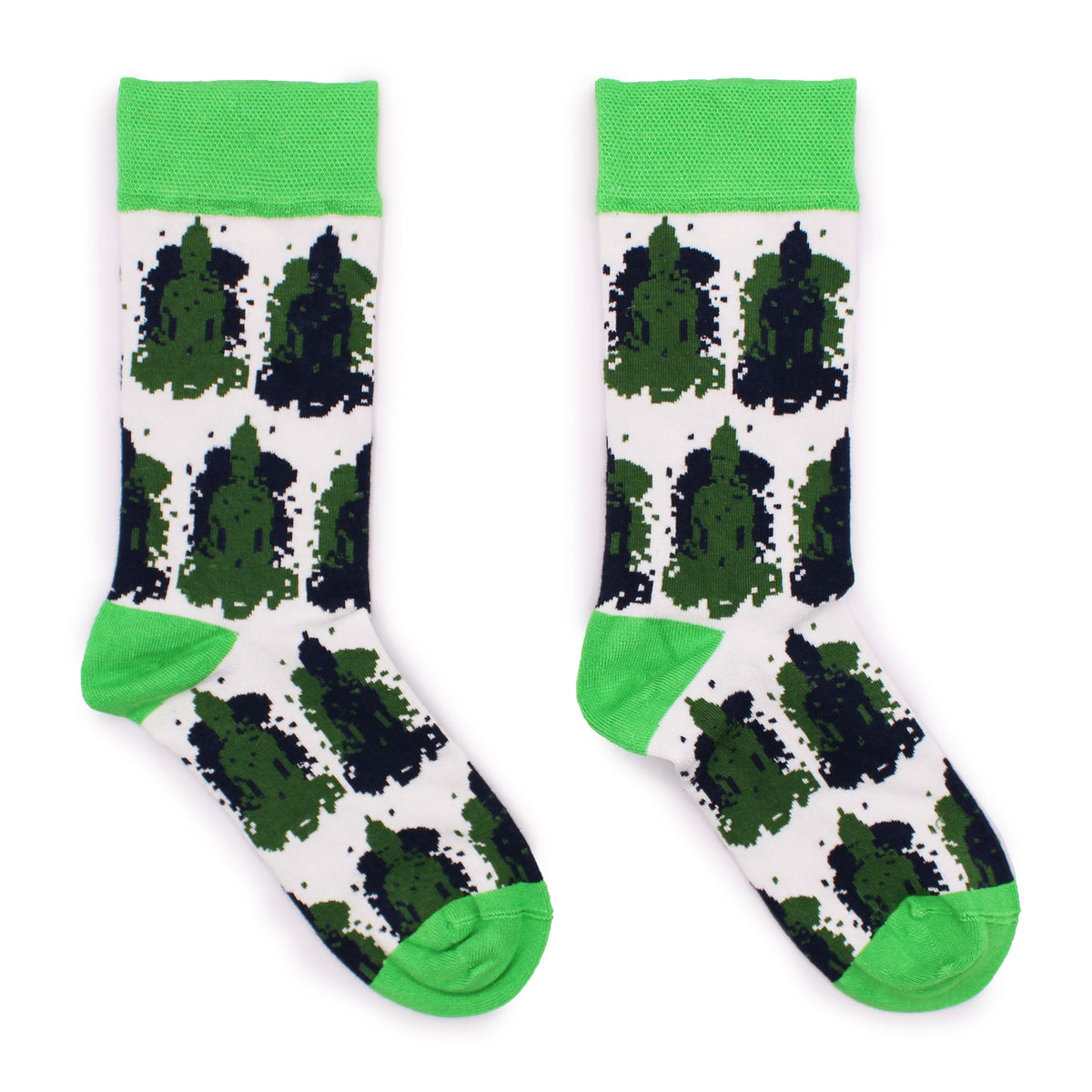 Hop Hare Bamboo Socks Bali Buddha Print (36-40) – view 3