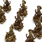 Brass Laxmi Miniature Statue - 30mm – view 5