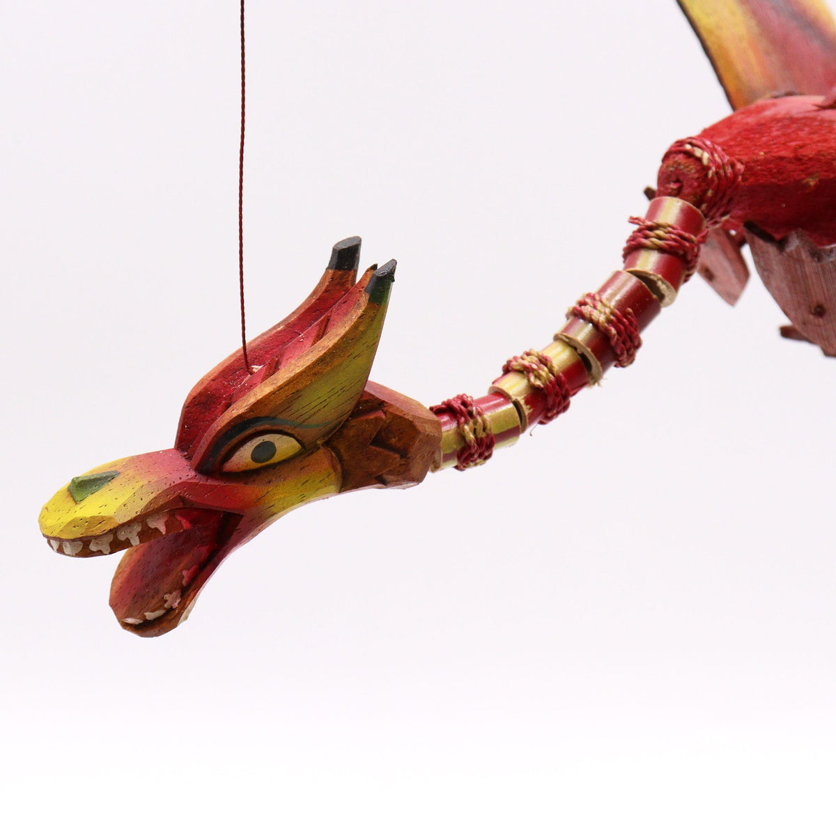 Red Coconut Dragon Mobile - 37 cm – view 4