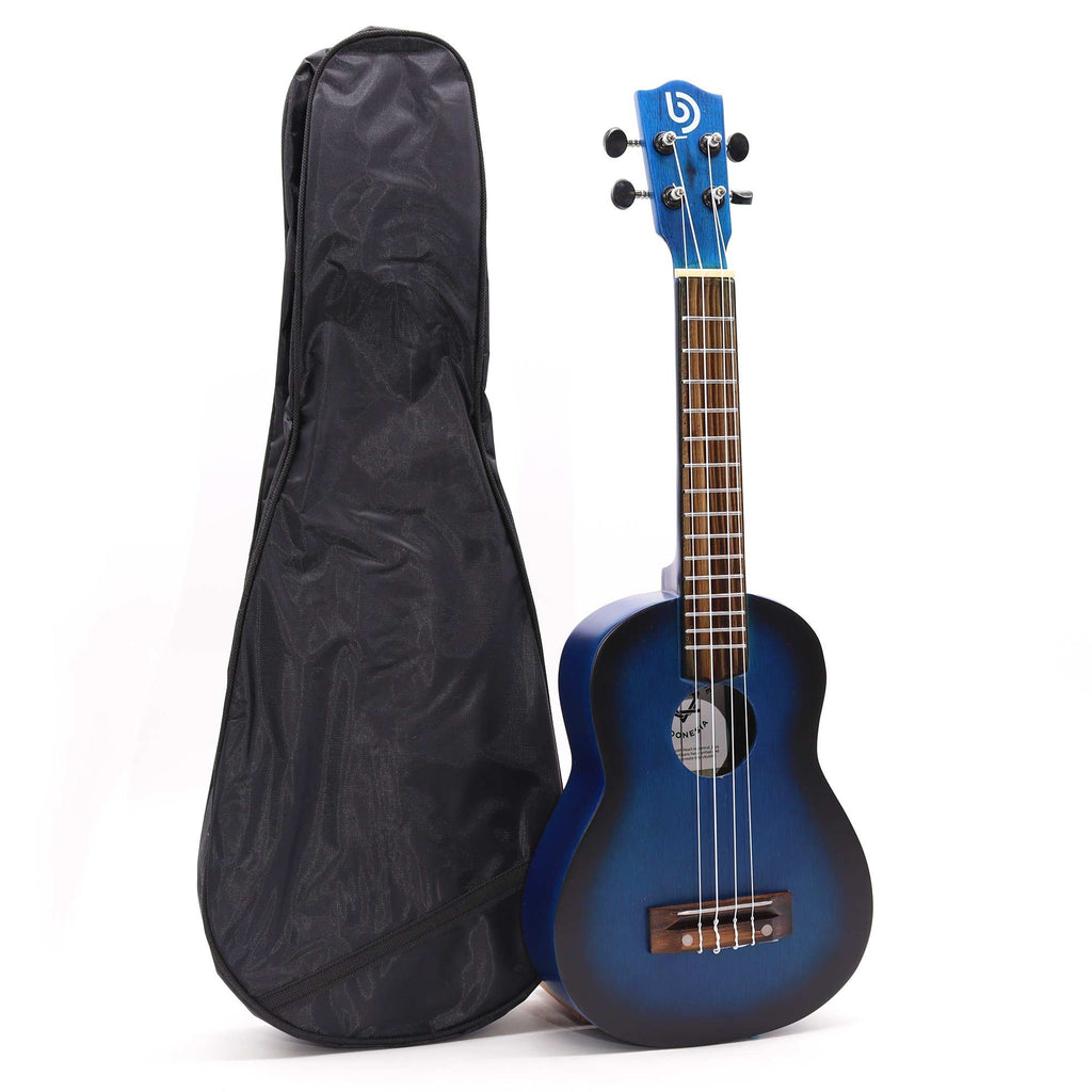 Decorative Ukulele in Blue Sunburst Finish, 4 String – view 3