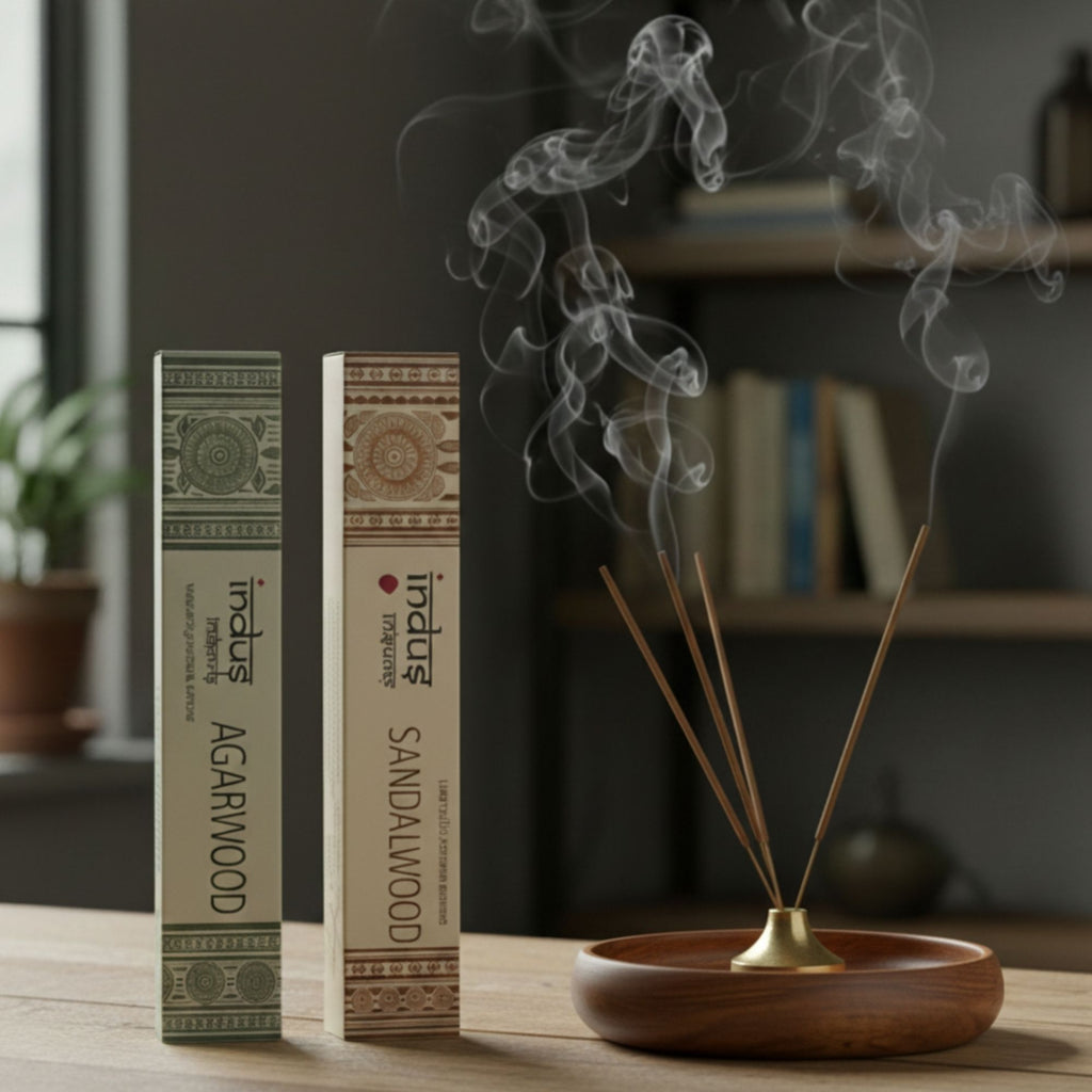 Indus Treasures Sandalwood Incense Sticks 15g – view 4