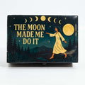 Medium Enamelled Box - The Moon Made Me Do It