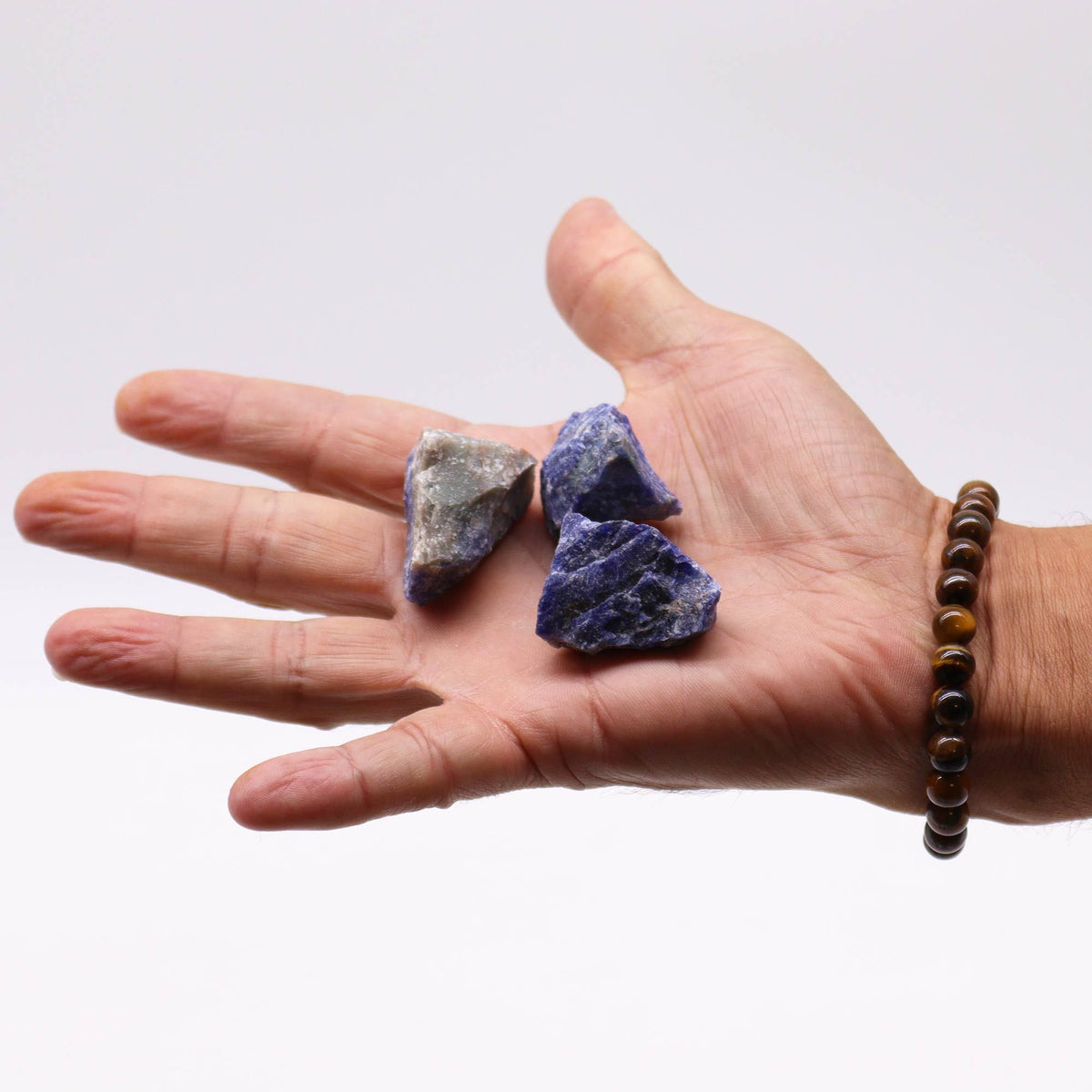 Raw Sodalite Crystal Chunks, 500g – view 3