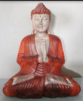 Hand Carved Buddha Statue, Welcome Pose, 40cm