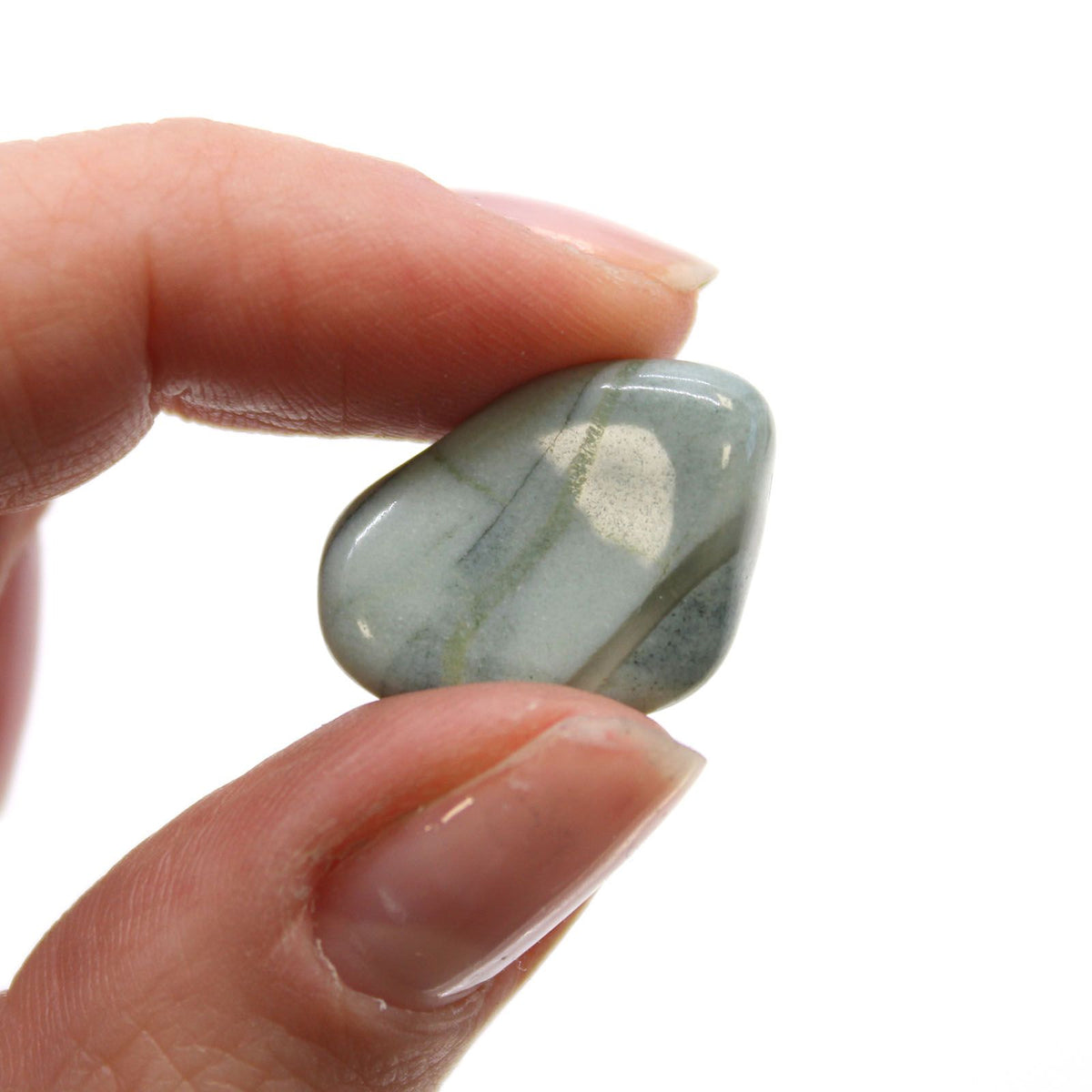 Bag of 24 Small African Tumble Stones - Bloodstone Sephtonite – view 2