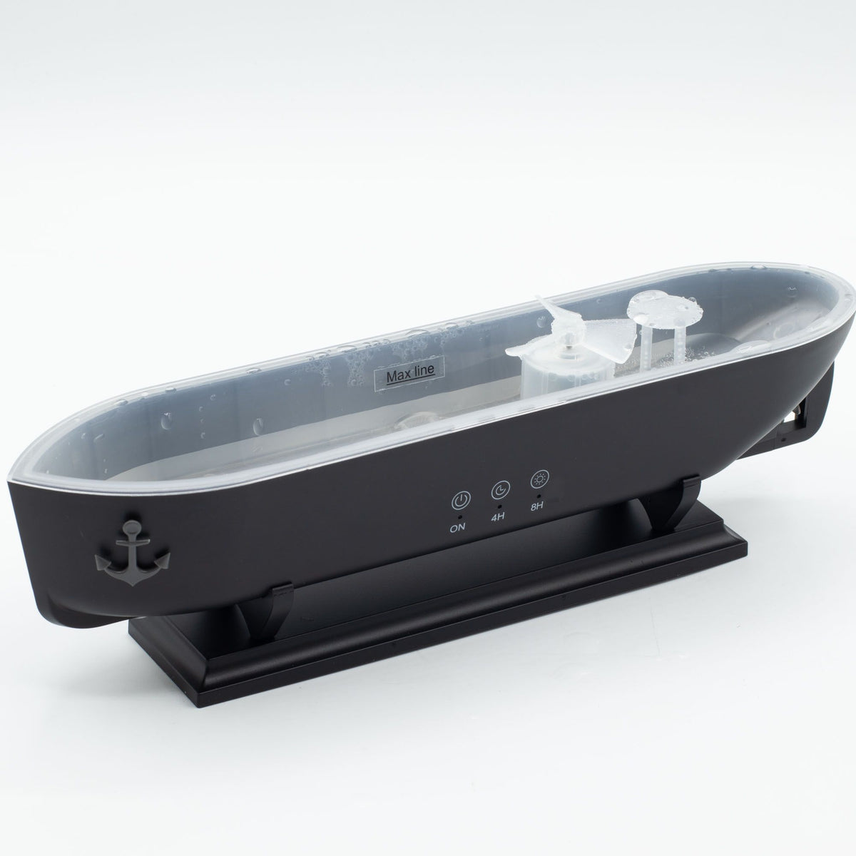 Ship-Shaped Aroma Diffuser with Puff Effect and LED Light – view 3