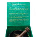 Green Tara Singing Bowl Set - 13cm Brass – view 5