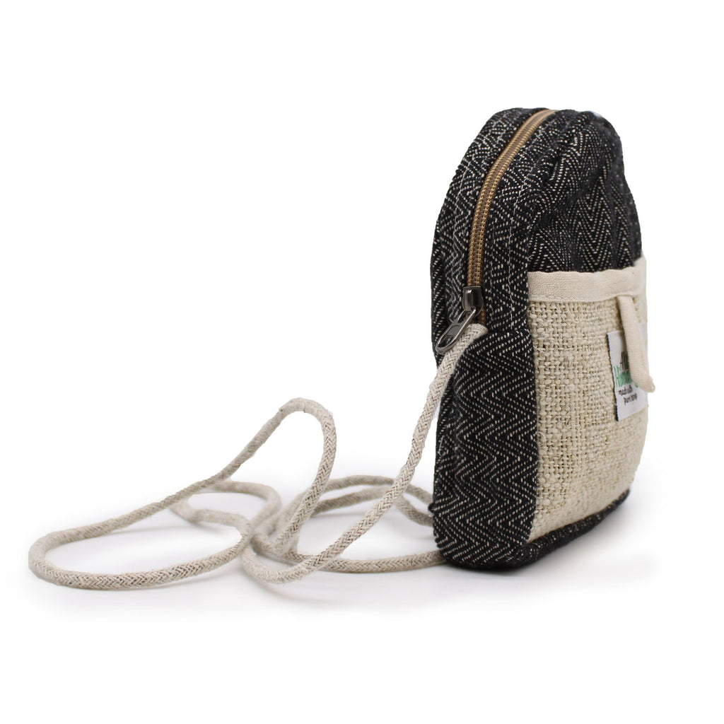 Mobile Hemp Bag with String - Random Colour – view 8