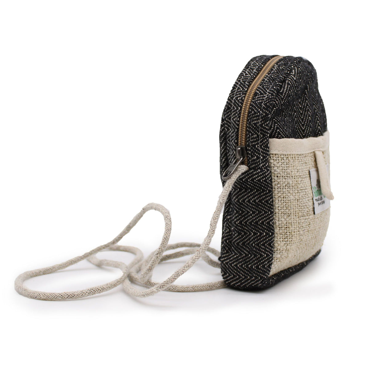 Mobile Hemp Bag with String - Random Colour – view 8