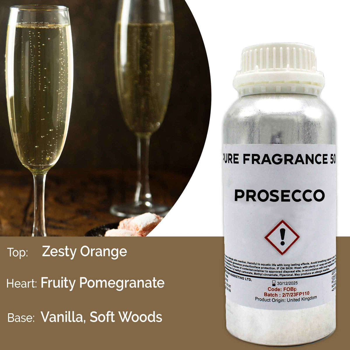 Prosecco Pure Fragrance Oil - 500ml – view 4