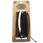 Men's Bracelet Set - Dark & Handsome, 4 Pieces