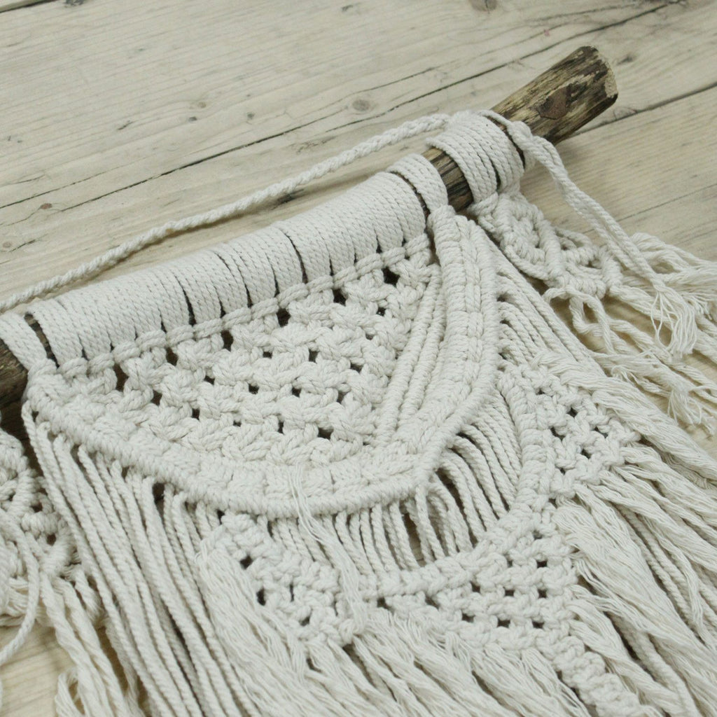 Macrame Wall Hanging - Natural Abundance – view 2
