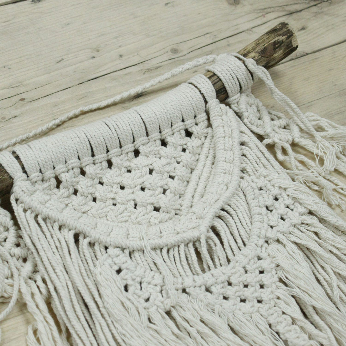 Macrame Wall Hanging - Natural Abundance – view 2