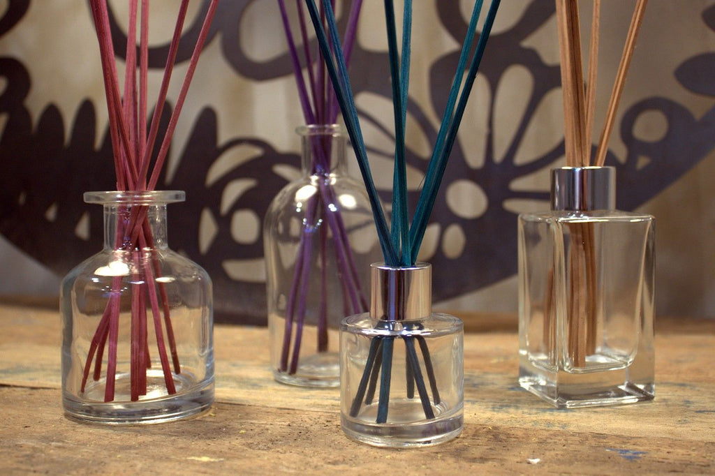 100ml Square Long Reed Diffuser Bottle - Clear – view 2