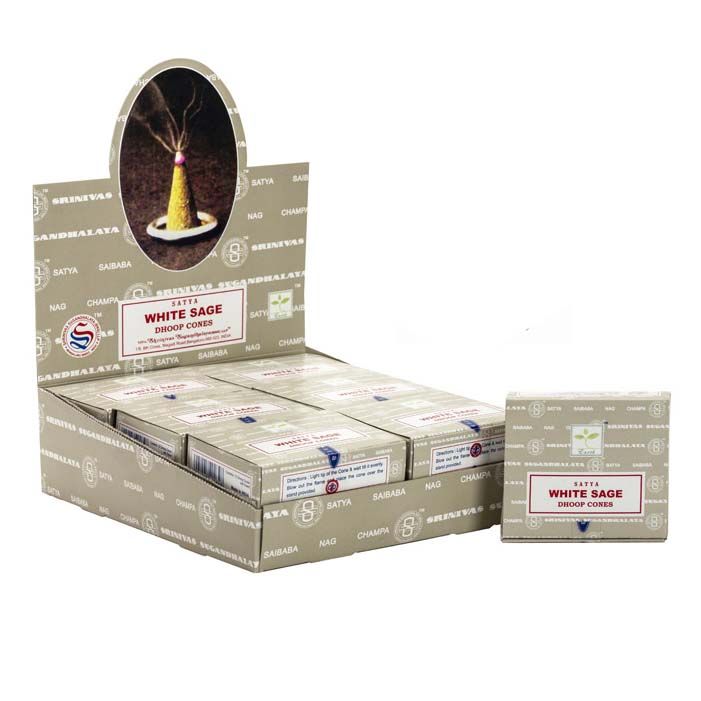 White Sage Dhoop Cones – view 2