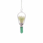 Angel Pendulum with Ring - Green Aventurine – view 3