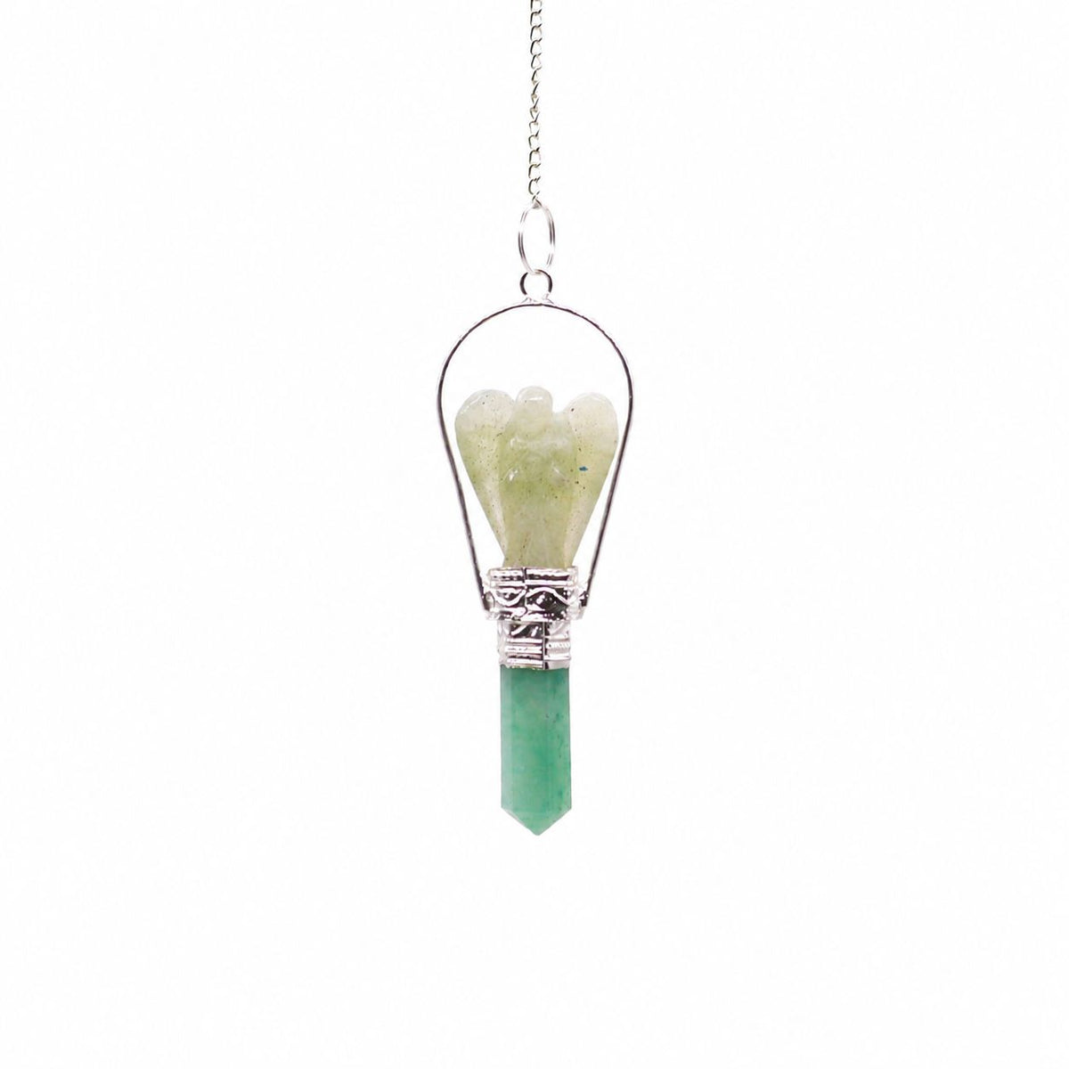 Angel Pendulum with Ring - Green Aventurine – view 3