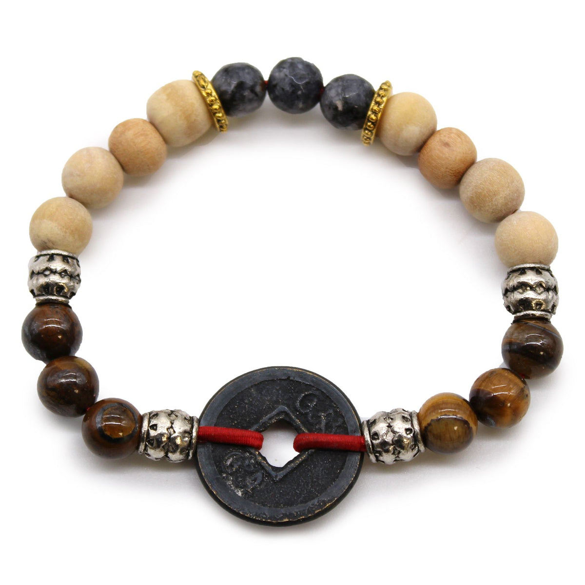 Tri Hita Karana Bangle - Reincarnation, Bali Bracelet – view 3