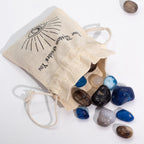 Mixed Agate Tumbled Stones - 1kg, Approx. 70 Stones