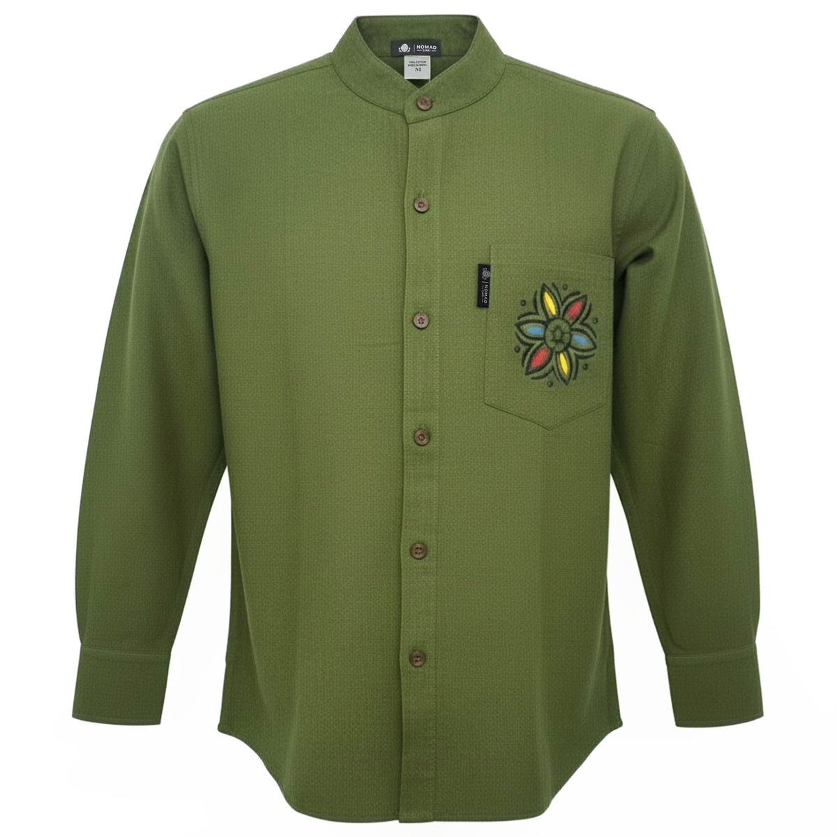 Nomad Sari Kathmandu Shirt - Forest Green - XXL – view 4