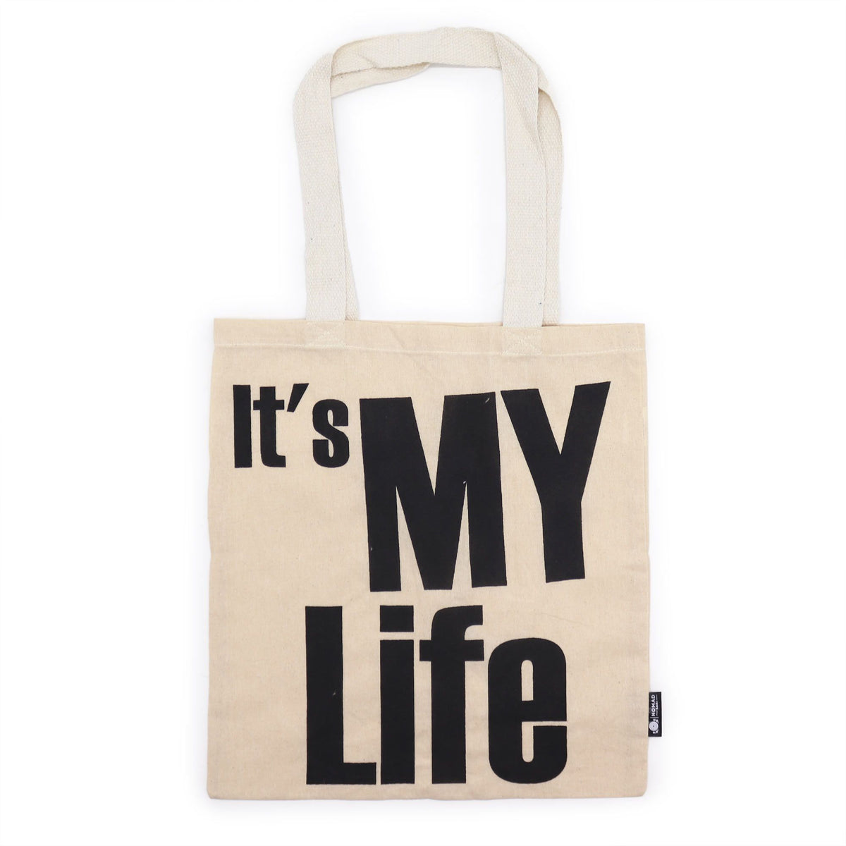 It's My Life Cotton Tote Bag - Natural – view 2