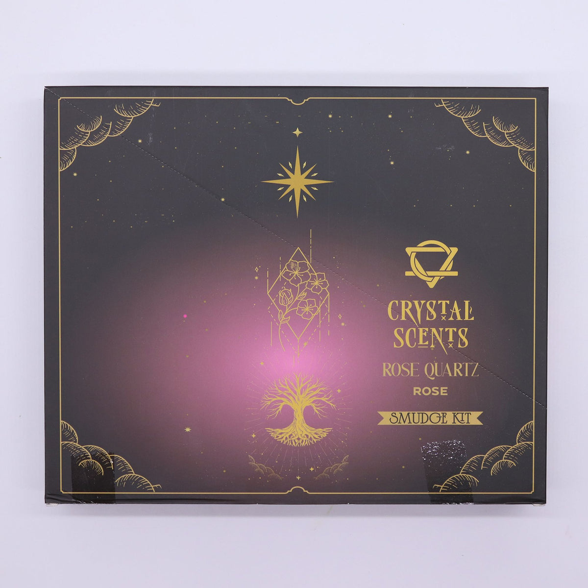 Rose Quartz Crystal Scents Smudge Incense Sticks - Rose – view 6