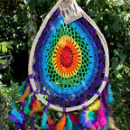 Bali Dreamcatcher - Large Multi Teardrop