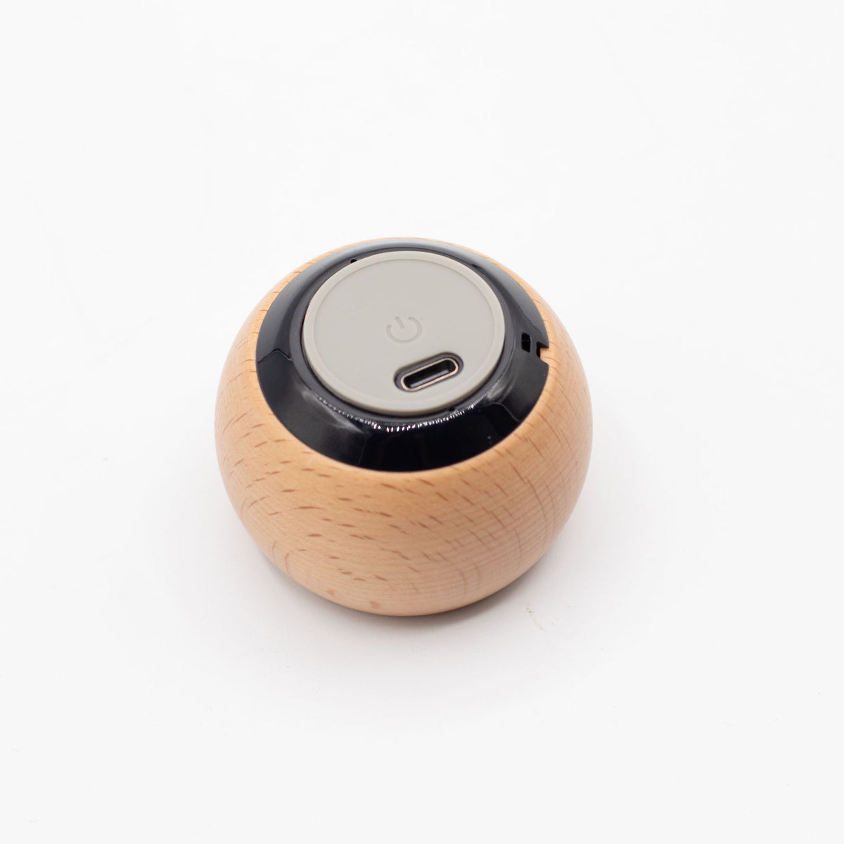Wooden-Finish Mini Bluetooth Speaker, Mandala Grille – view 3