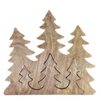 Three Trees 3D Wooden Decoration - 20 x 23 cm – view 3