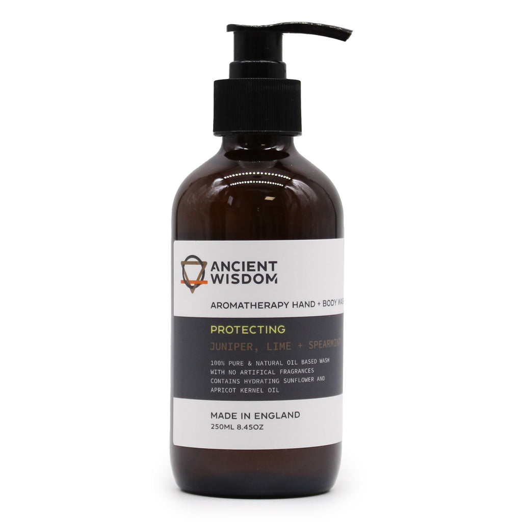 Juniper, Lime & Spearmint Hand & Body Wash 250ml – view 4