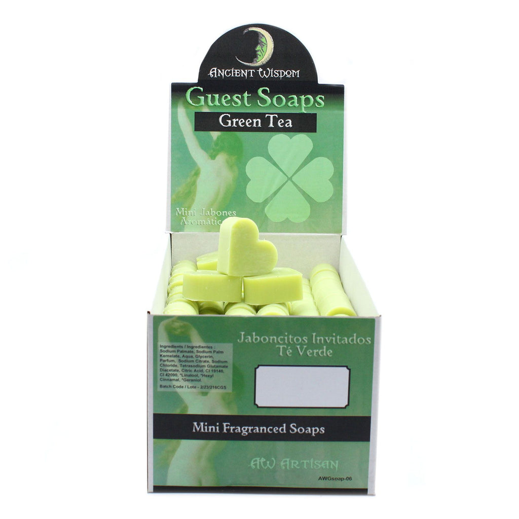Heart Guest Soaps - Green Tea - Pack of 10 – view 3