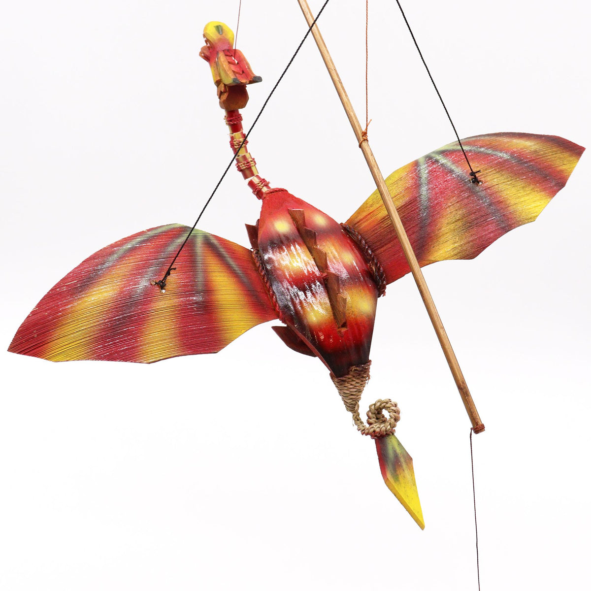 Red Coconut Dragon Mobile - 37 cm – view 3