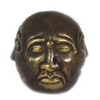 Four-Faced Buddha Statue – Brass, 5 cm – view 3