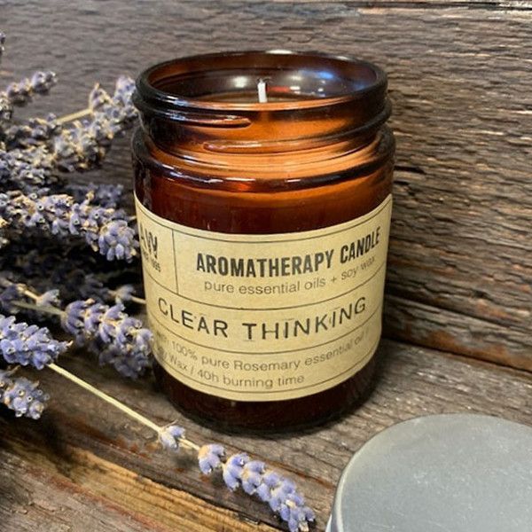 Aromatherapy Soy Candle 200g - Clear Thinking – view 2