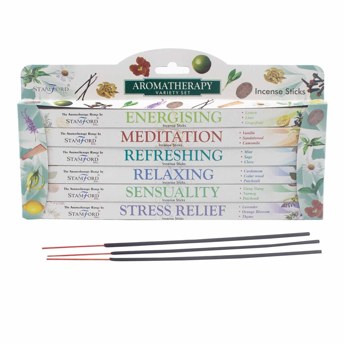 Stamford Aromatherapy Incense Gift Set - 6 Boxes – view 2