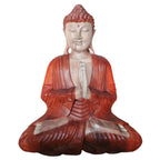 Hand Carved Buddha Statue, Welcome Pose, 40cm – view 7