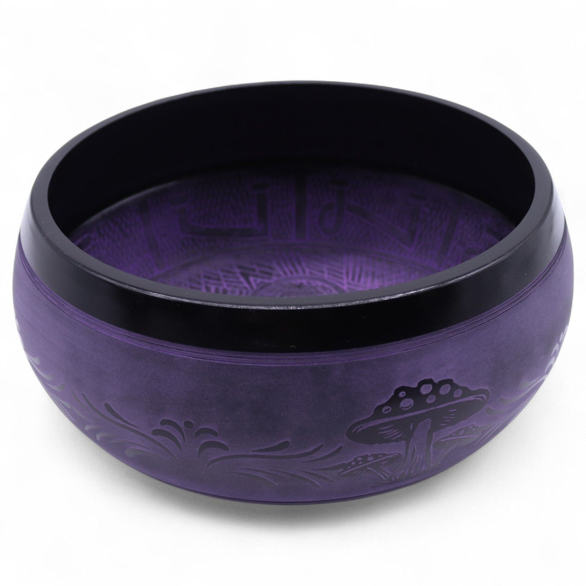 Extra Loud Mushroom Singing Bowl - Purple Haze (23x10.5cm)