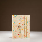 Lokta Mixed Cotton Fleck Notebook – Medium – view 2