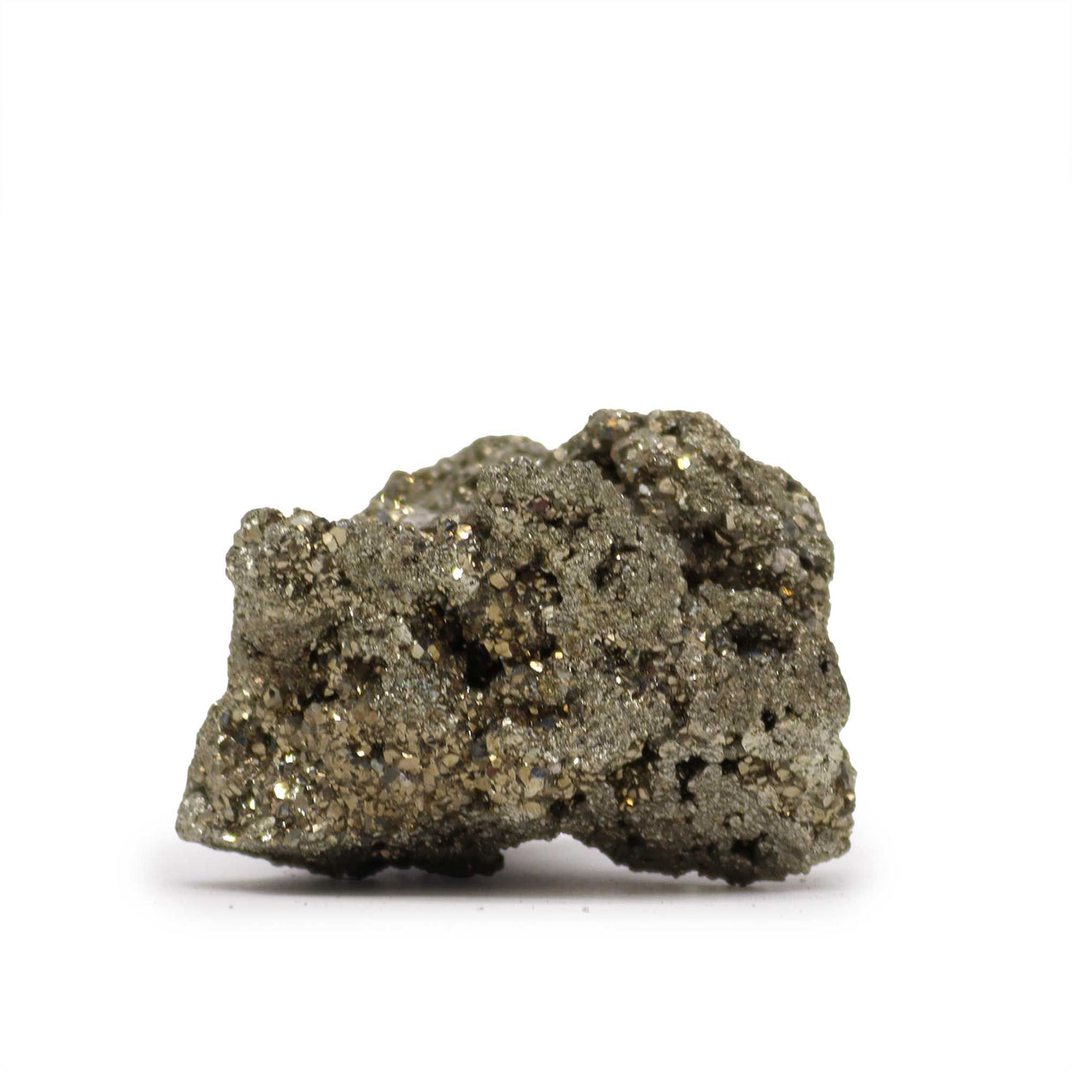 Peruvian Pyrite Specimen, First Grade Large, 100-135g – view 3