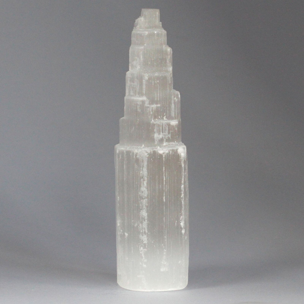 Natural Selenite Tower - 20 cm – view 3