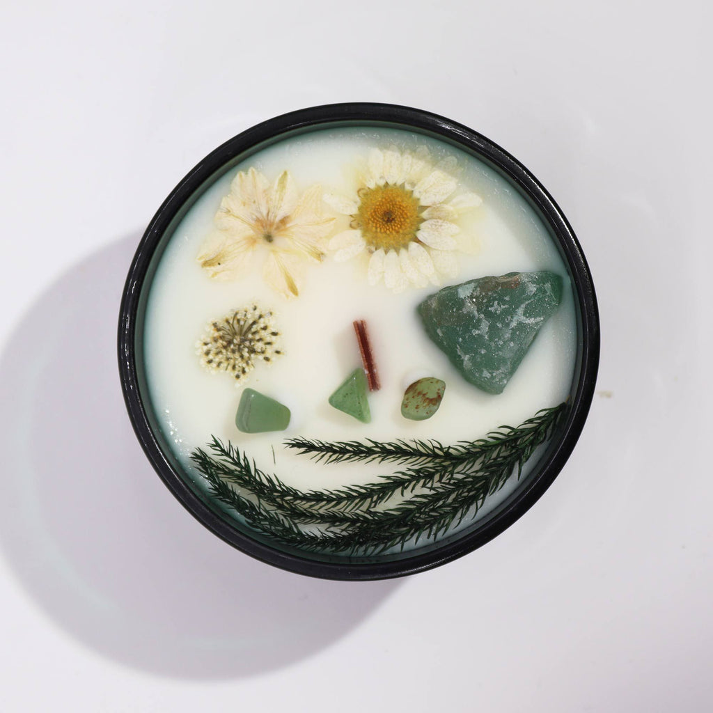 Hop Hare Crystal Magic Candle - The Magician, Jade – view 3