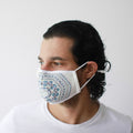 Reusable Fabric Face Covering for Adults, Aztec Tribal Print