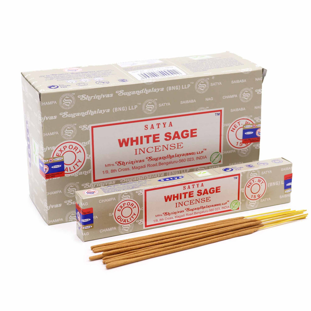 Satya White Sage Incense Sticks