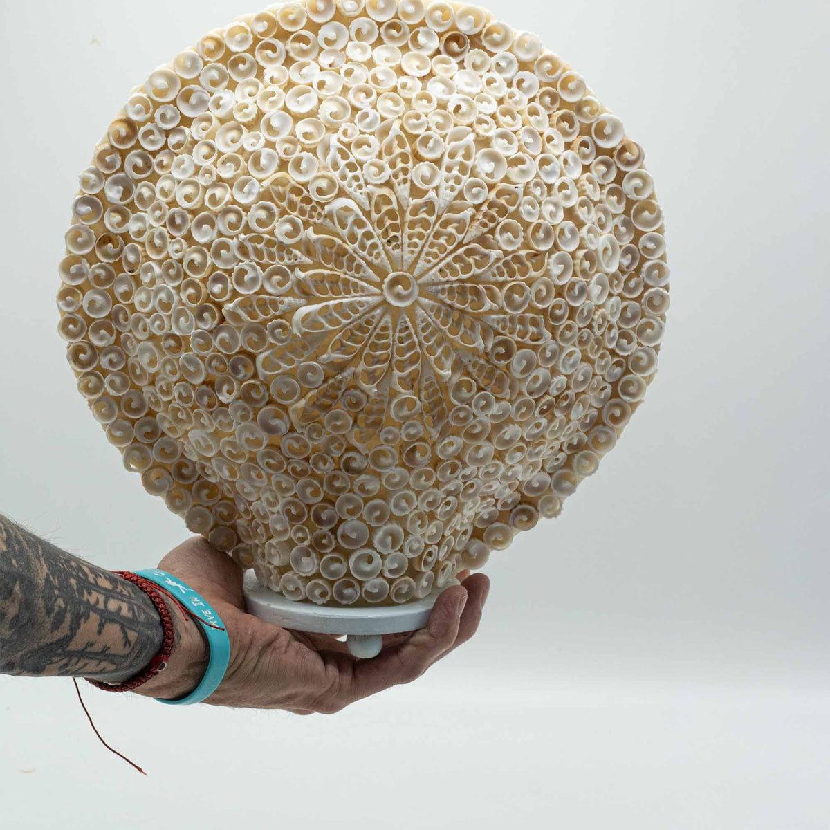 Boho Seashell Lamp - Cut Art Round, 30cm – view 8